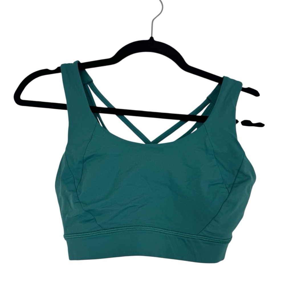 Lululemon Sports Bra 8 Energy Strappy Cross Back